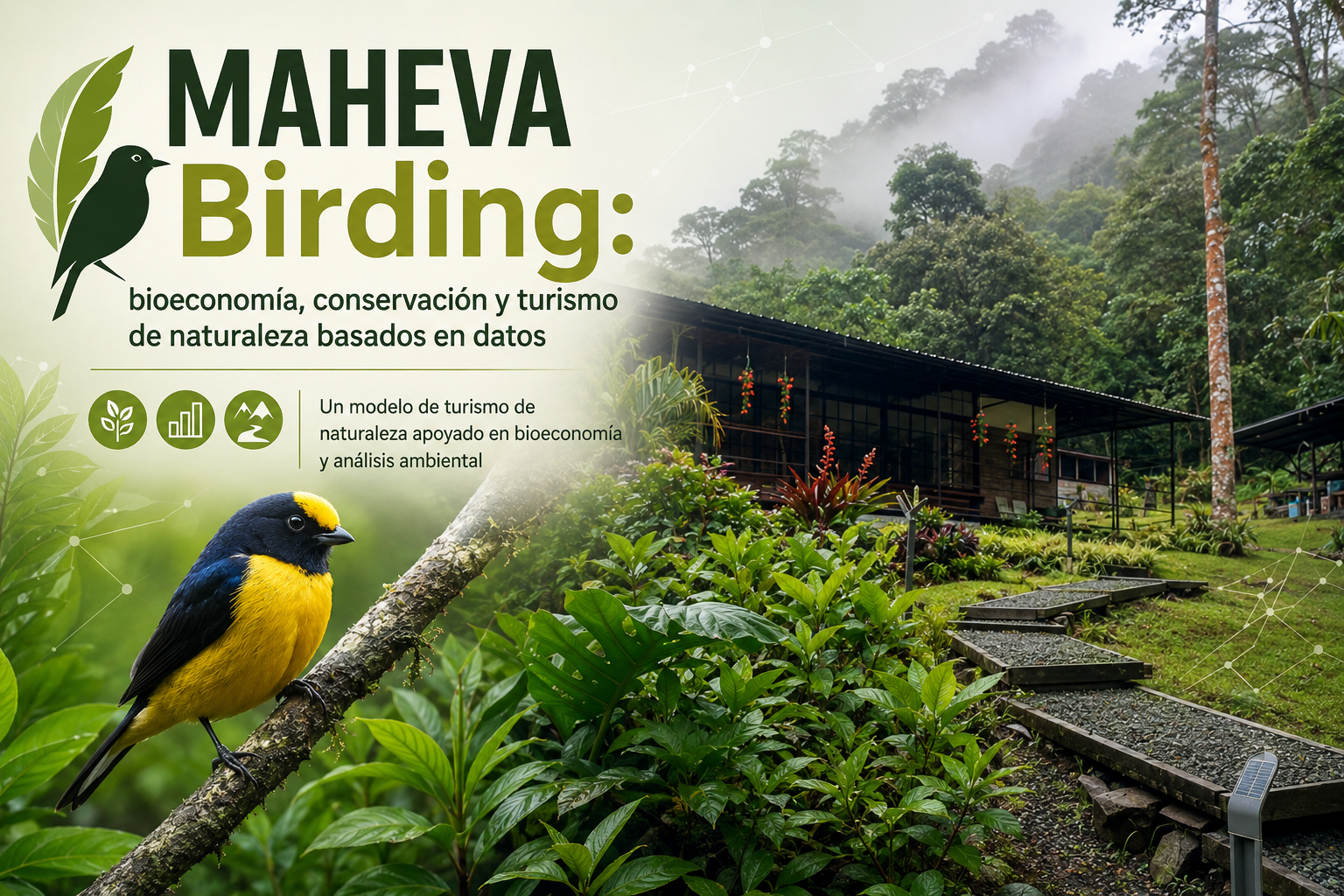 MAHEVA Birding: donde la conservación se transforma en valor / MAHEVA Birding: Where Conservation Becomes Value